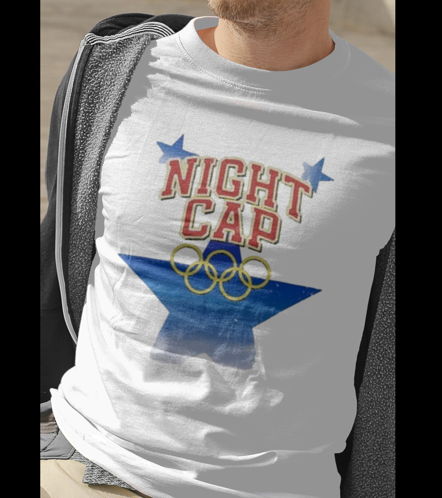 Night Cap Olympics Star Rings T-Shirt