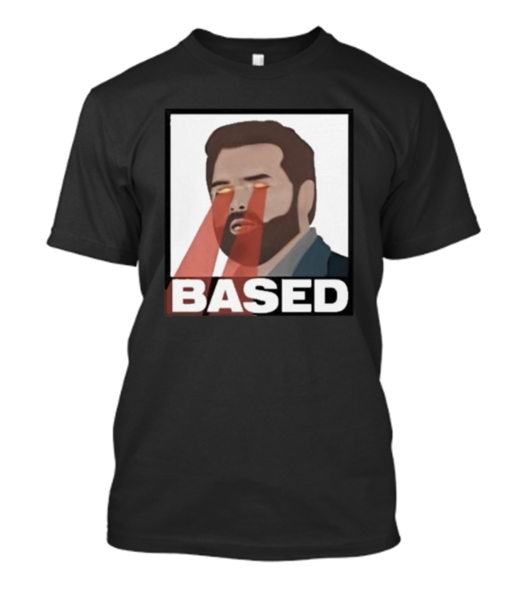 Jd Vance Based Laser Eyes Meme T-Shirt