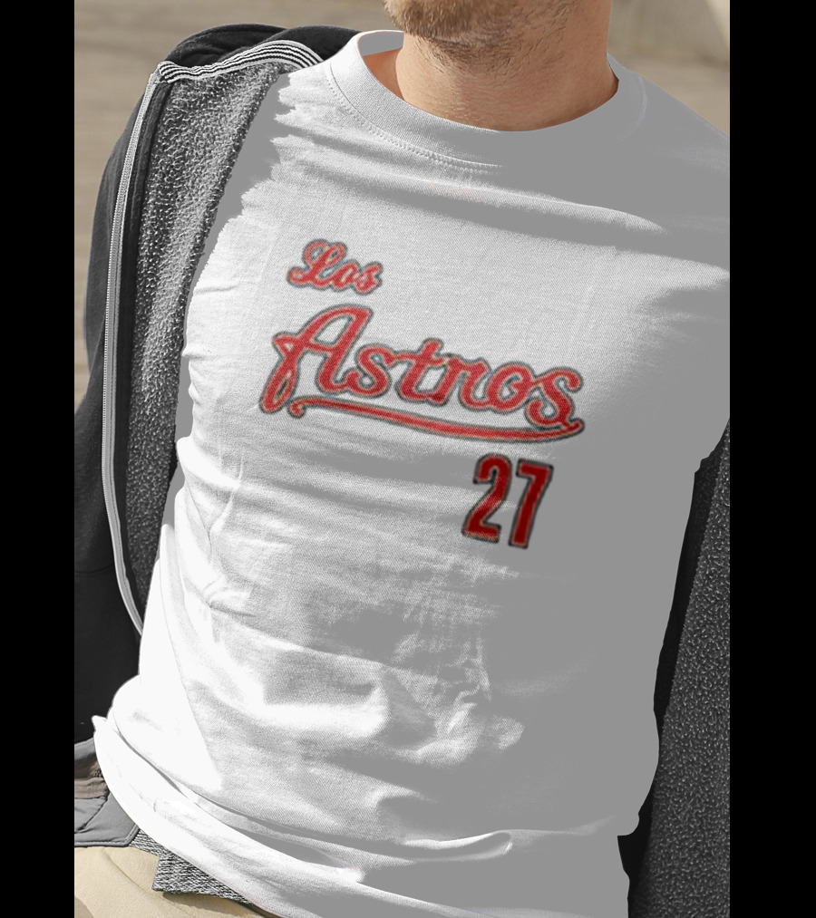 Jose Altuve Los Astros 27 Jersey Giveaway T-Shirt