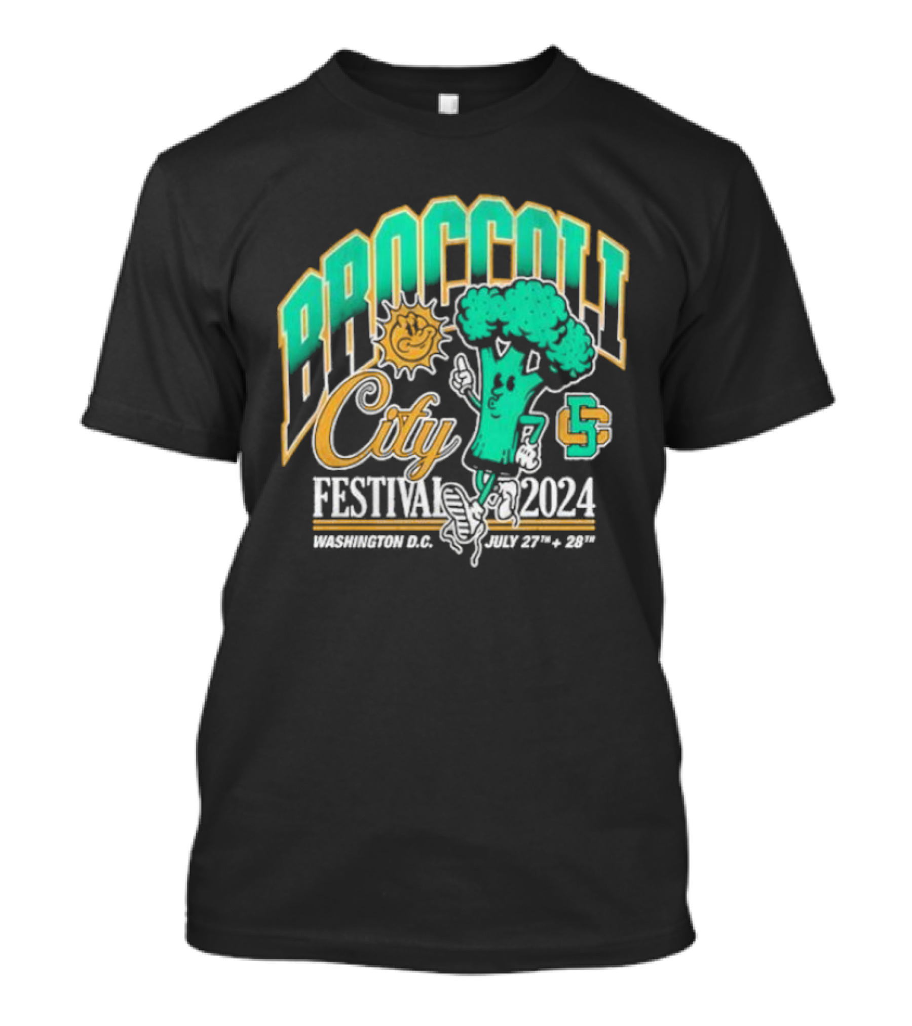 Broccoli City Festival Washington D.C. July 27-28 T-Shirt