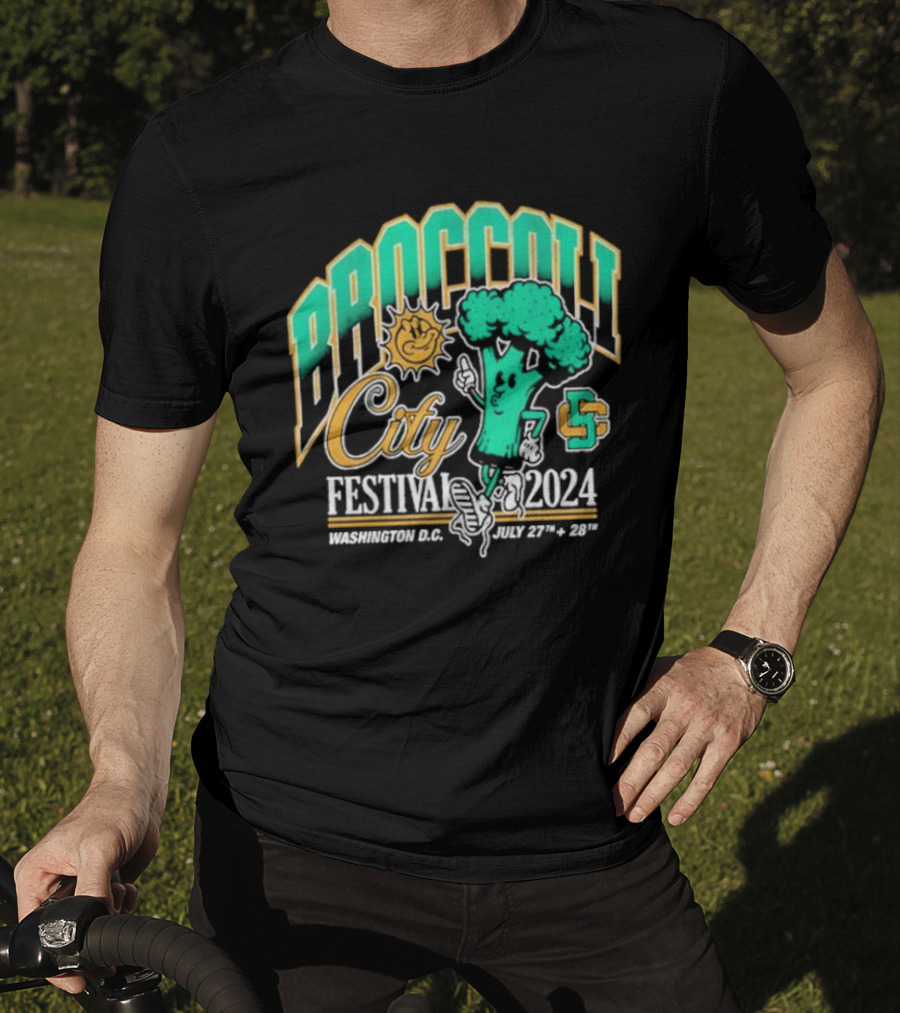 Broccoli City Festival Washington D.C. July 27-28 T-Shirt