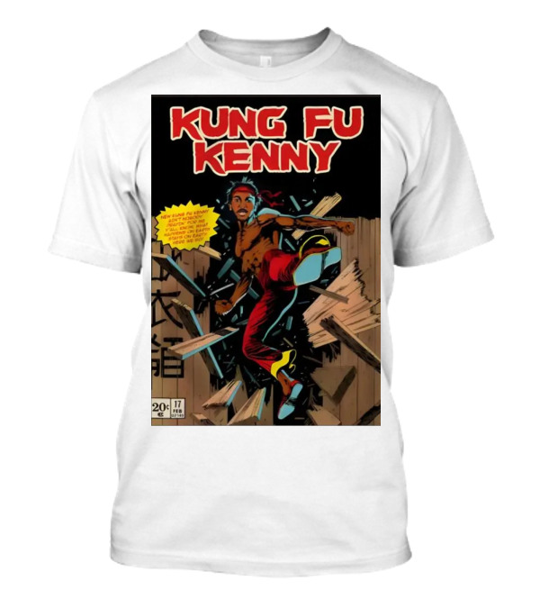 Kung Fu Kenny Breaking Through Comic Style February 17 Issue 20 Cent T-Shirt