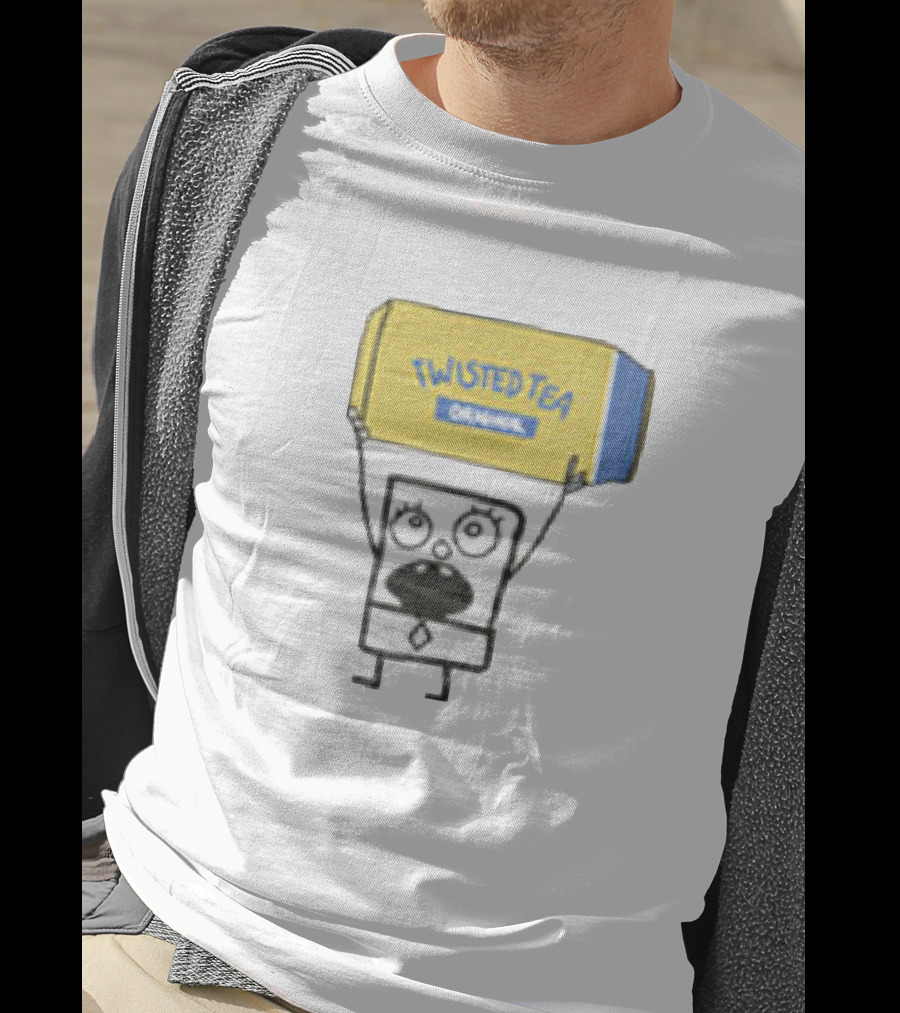Twisted Tea Original DoodleBob Mashup T-Shirt