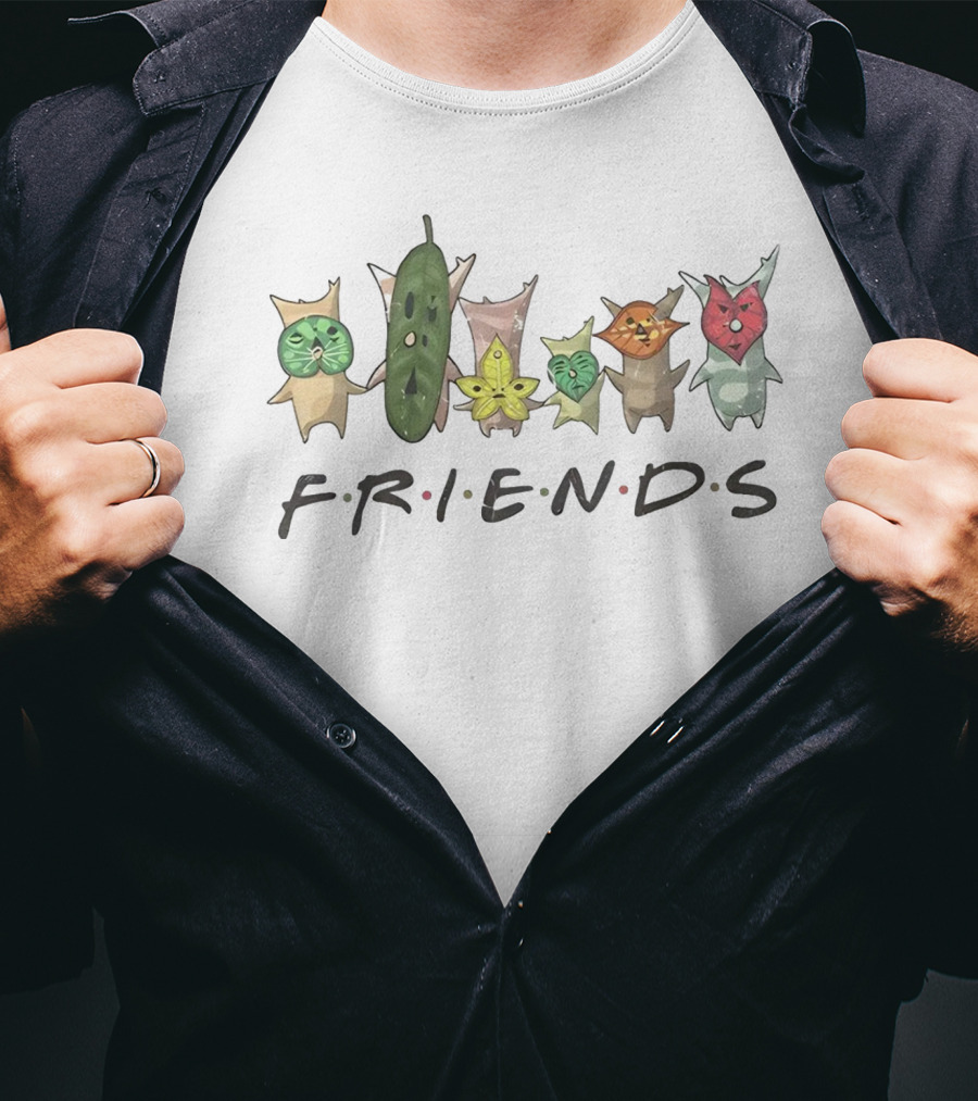 Zelda Korok Characters FRIENDS T-Shirt
