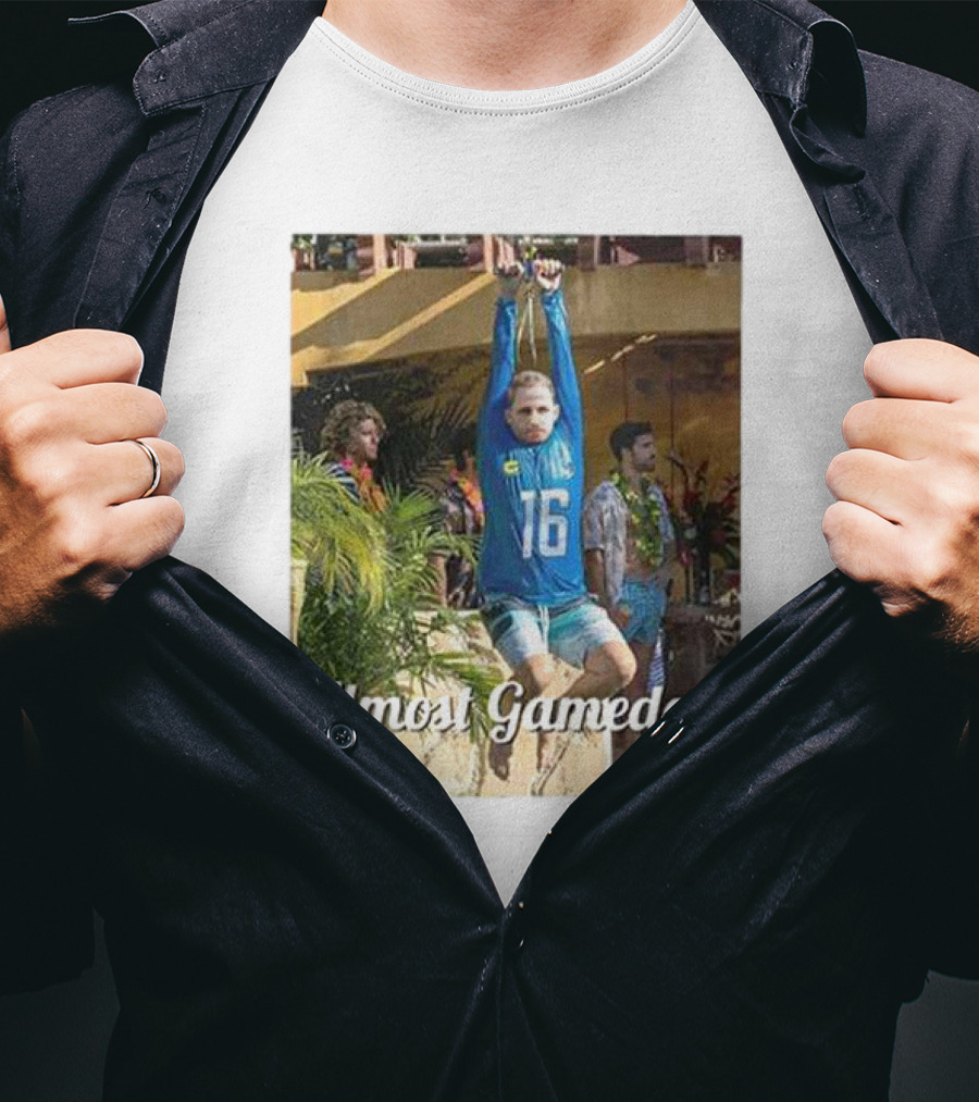 Almost Gameday Zipline Adventure In Sports Jersey T-Shirt