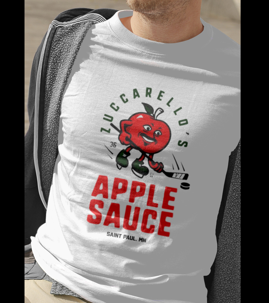 Zuccarello's Applesauce Hockey Saint Paul MN T-Shirt