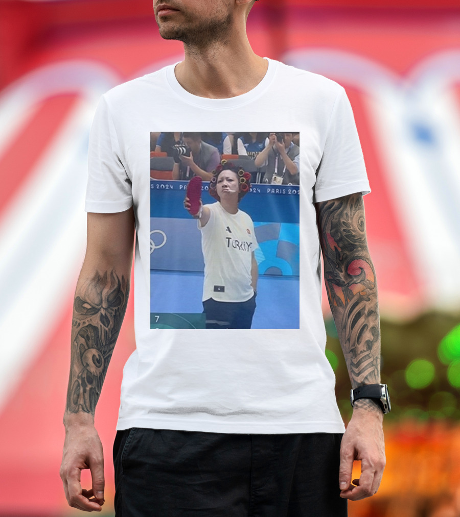 Paris 2024 Turkey Kung Fu Hustle Landlady T-Shirt