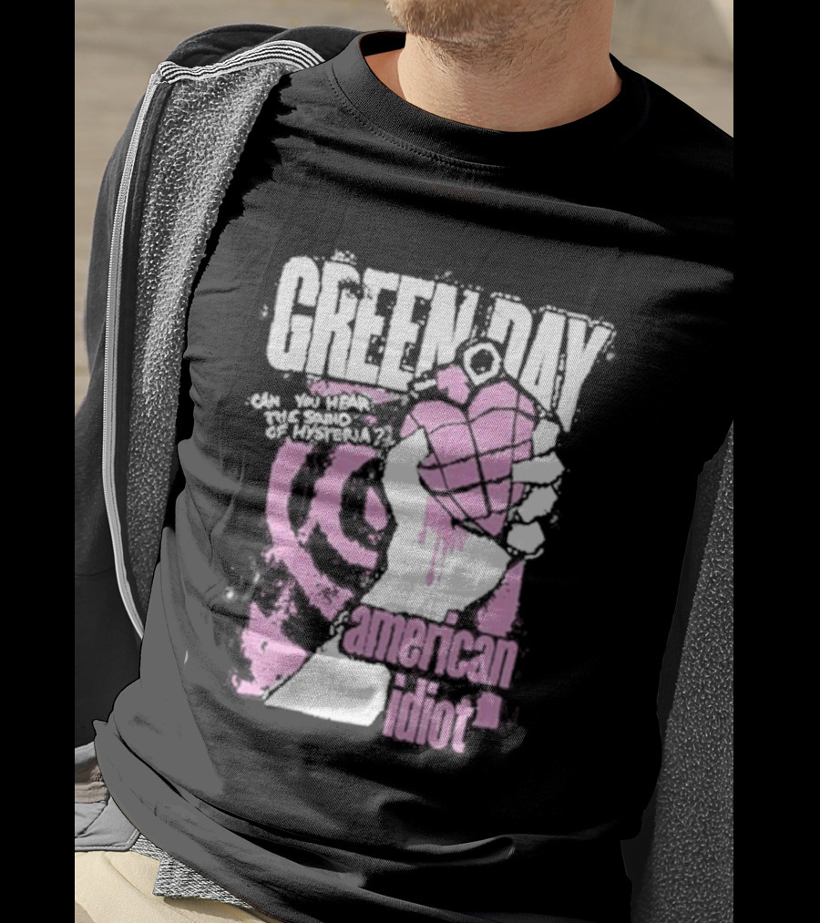 Green Day American Idiot Can You Hear The Sound Of Hysteria? T-Shirt