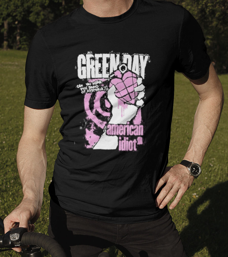 Green Day American Idiot Can You Hear The Sound Of Hysteria? T-Shirt