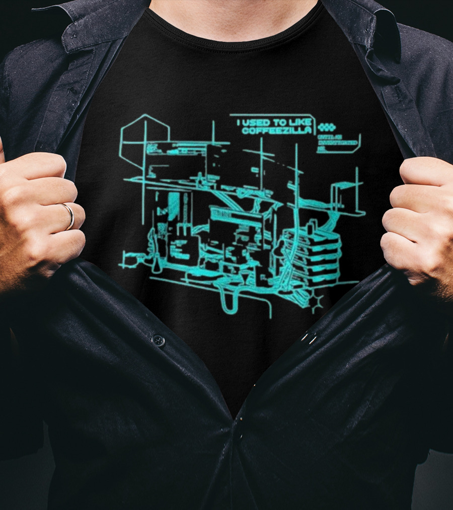 I Used To Like Coffeezilla Control Data Base 1492 T-Shirt