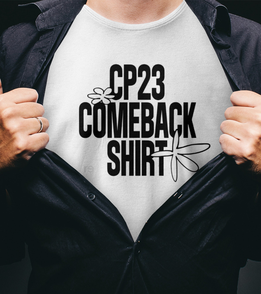 Re_Inc CP23 Comeback Shirt With Flower Accents T-Shirt