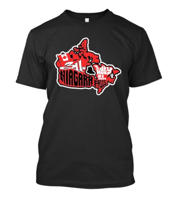 311 Canada July 31 2024 Niagara Falls Fans T-Shirt