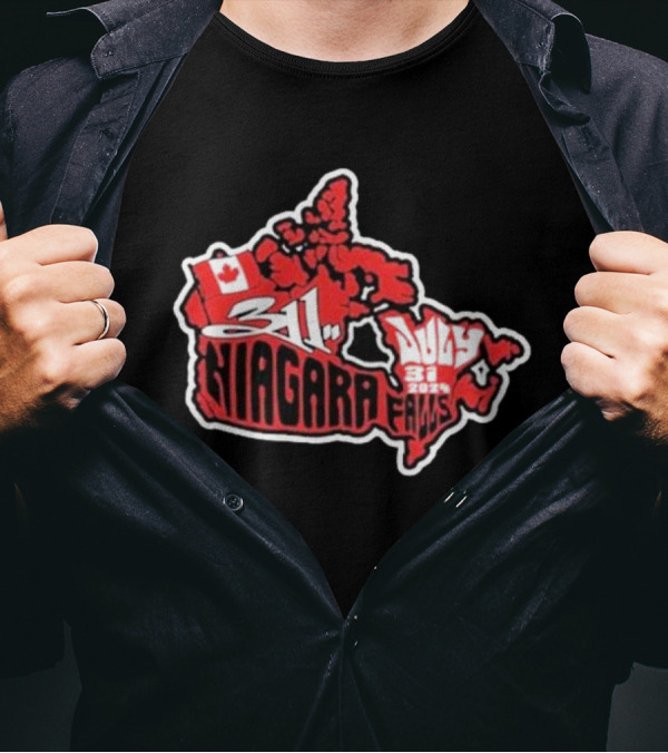 311 Canada July 31 2024 Niagara Falls Fans T-Shirt