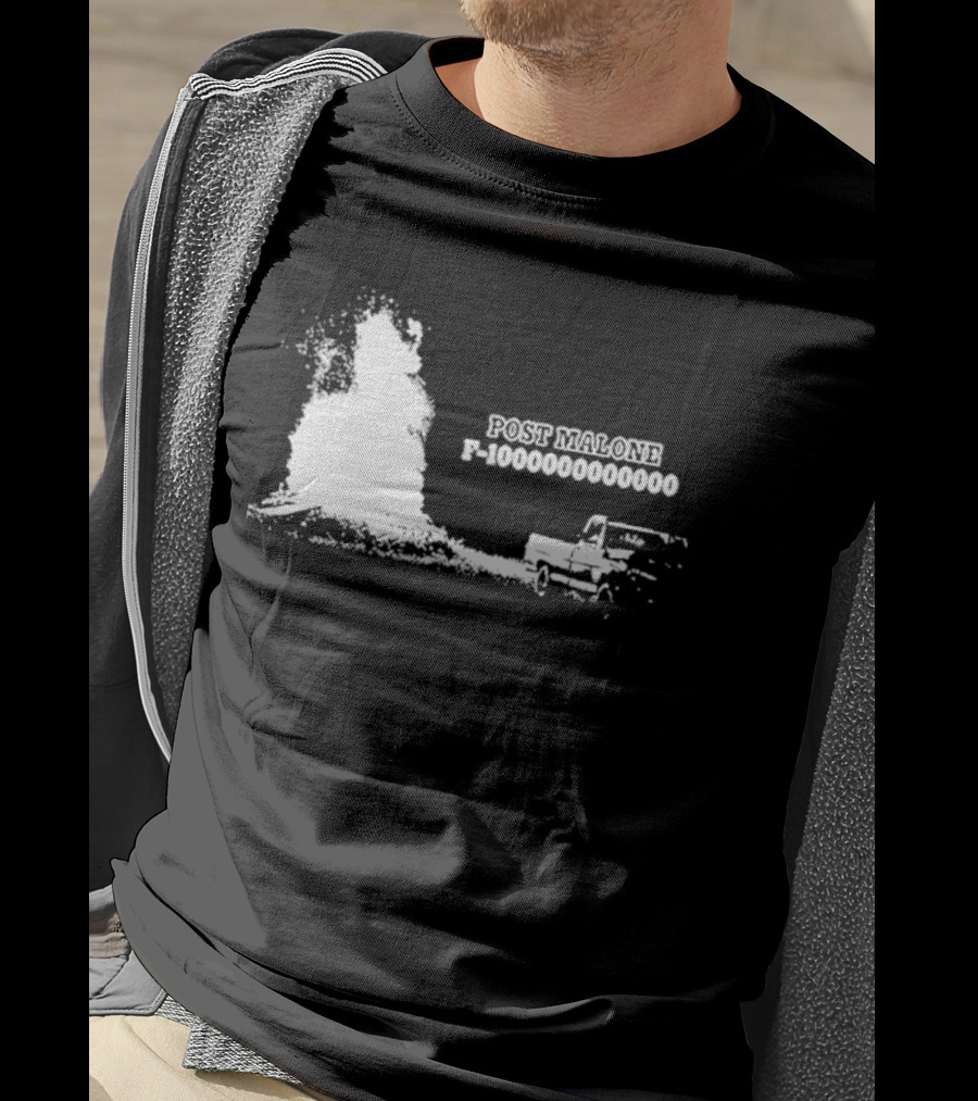 Post Malone F-1000000000000 Truck Explosion T-Shirt