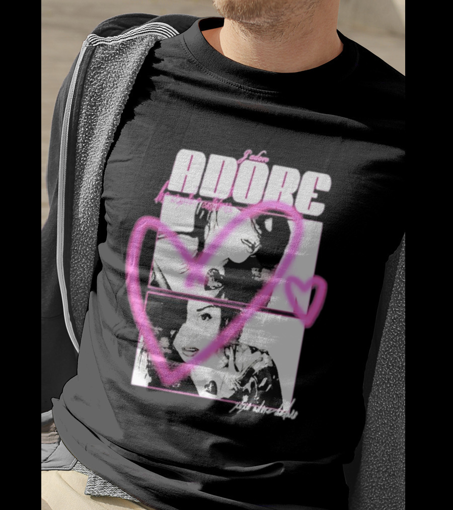 Adore Delano Vintage Photo Collage Xoxo T-Shirt