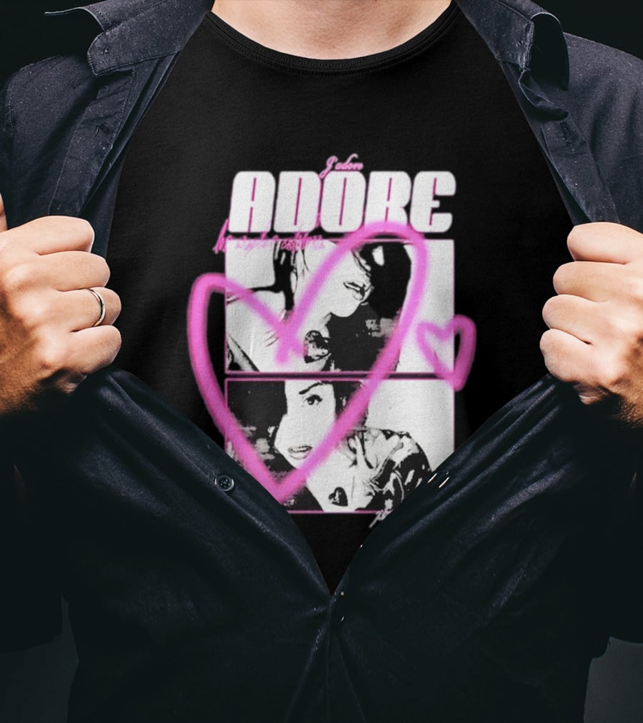 Adore Delano Vintage Photo Collage Xoxo T-Shirt