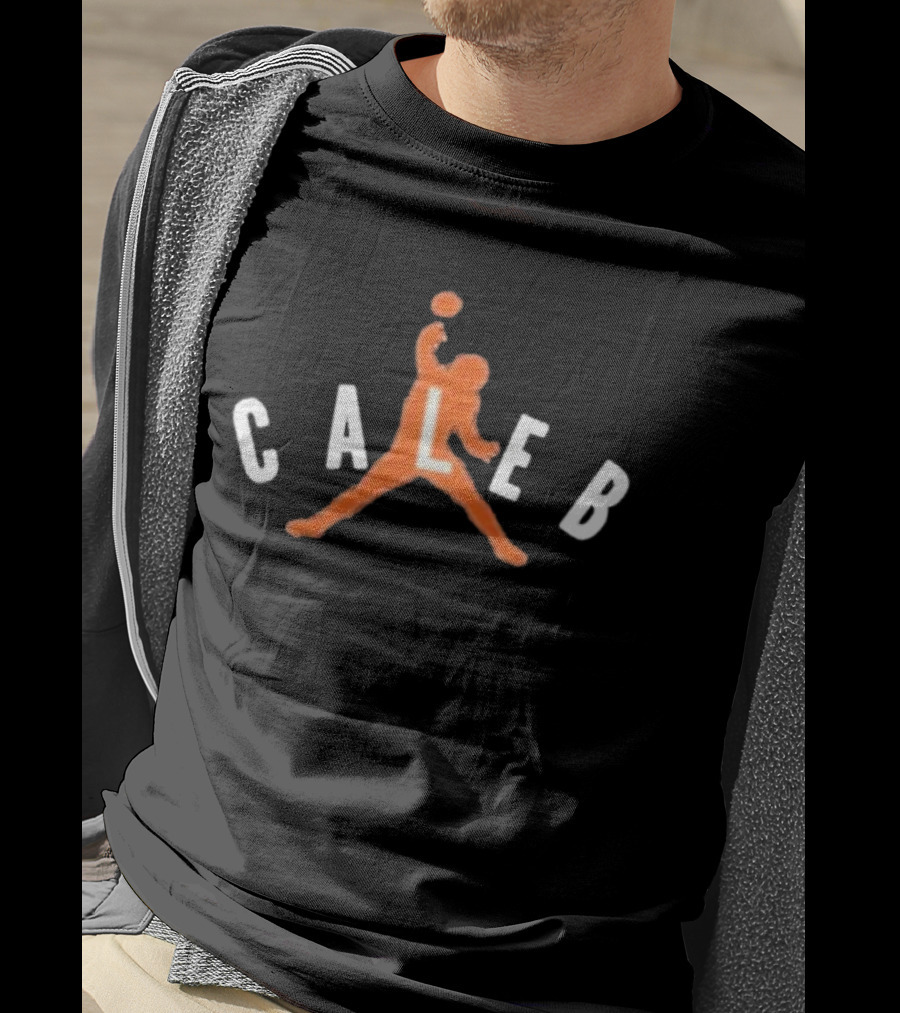 Caleb Williams Jumpman Chicago Bears T-Shirt
