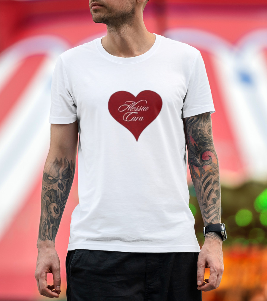 Alessia Cara Red Heart Dead Man Thank Your Lucky Stans Im Creative T-Shirt