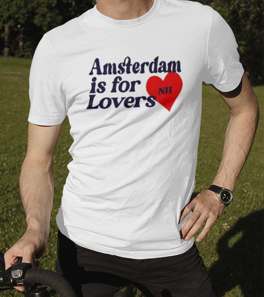 Amsterdam Is For Lovers NH Heart T-Shirt