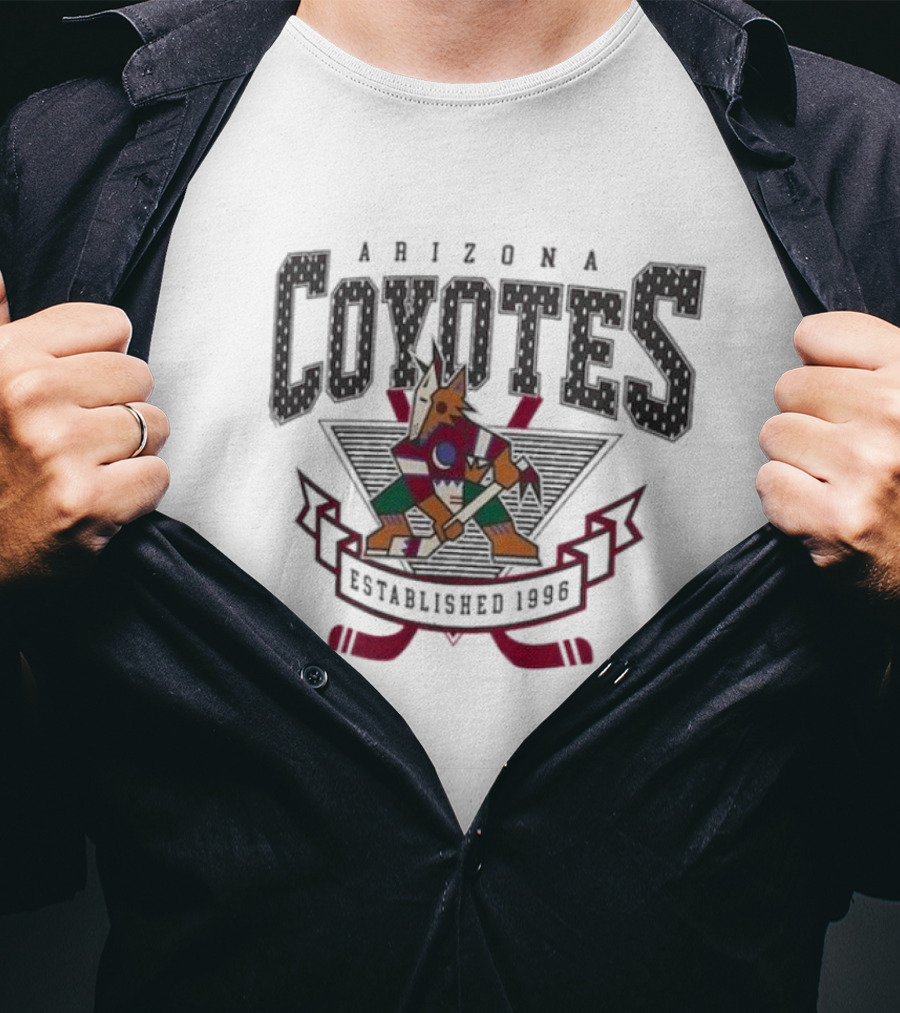 Arizona Coyotes Established 1996 Hockey Team T-Shirt