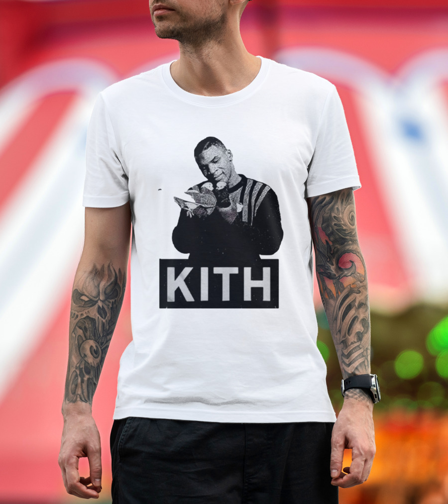 Mike Tyson Kith Now Meme with Pigeons T-Shirt
