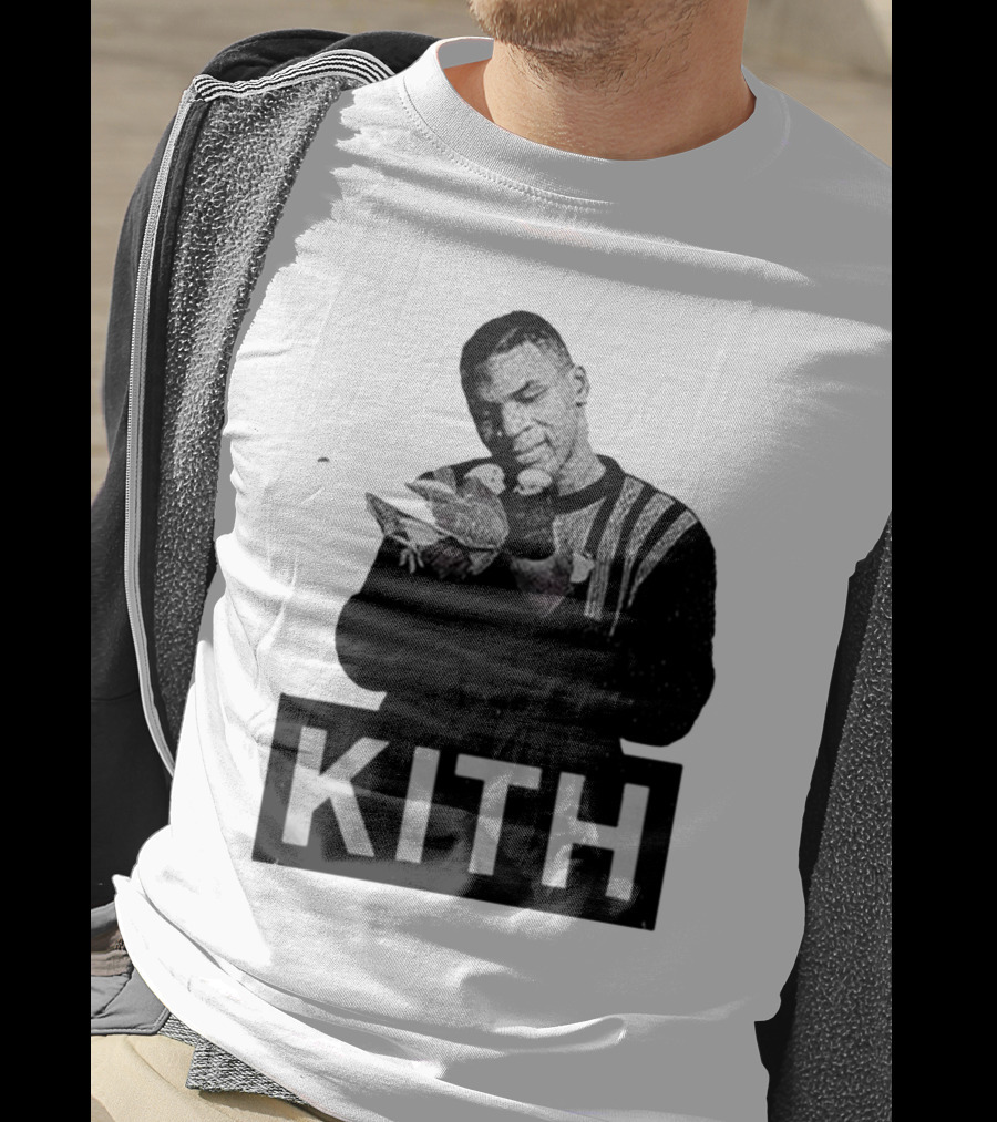 Mike Tyson Kith Now Meme With Pigeons T-Shirt