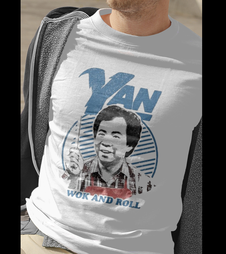 Yan Wok And Roll Retrokid Chef T-Shirt