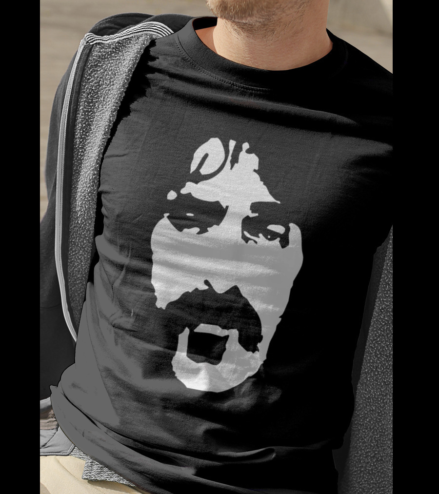 Scott Ritter Frank Zappa Monochrome Face T-Shirt