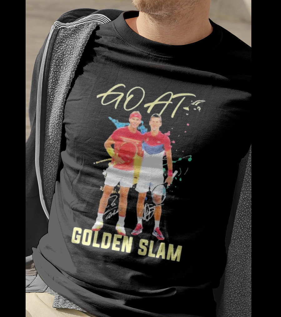 GOAT Golden Slam Tennis Signature T-Shirt