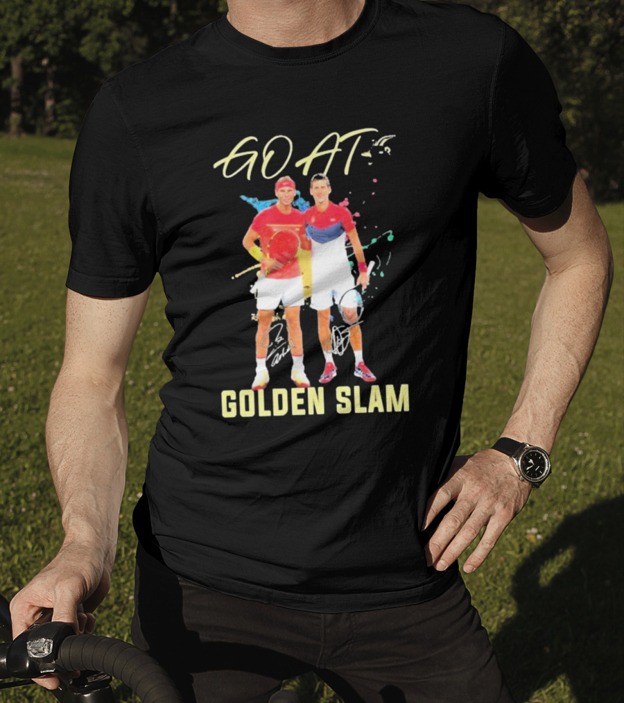 GOAT Golden Slam Tennis Signature T-Shirt