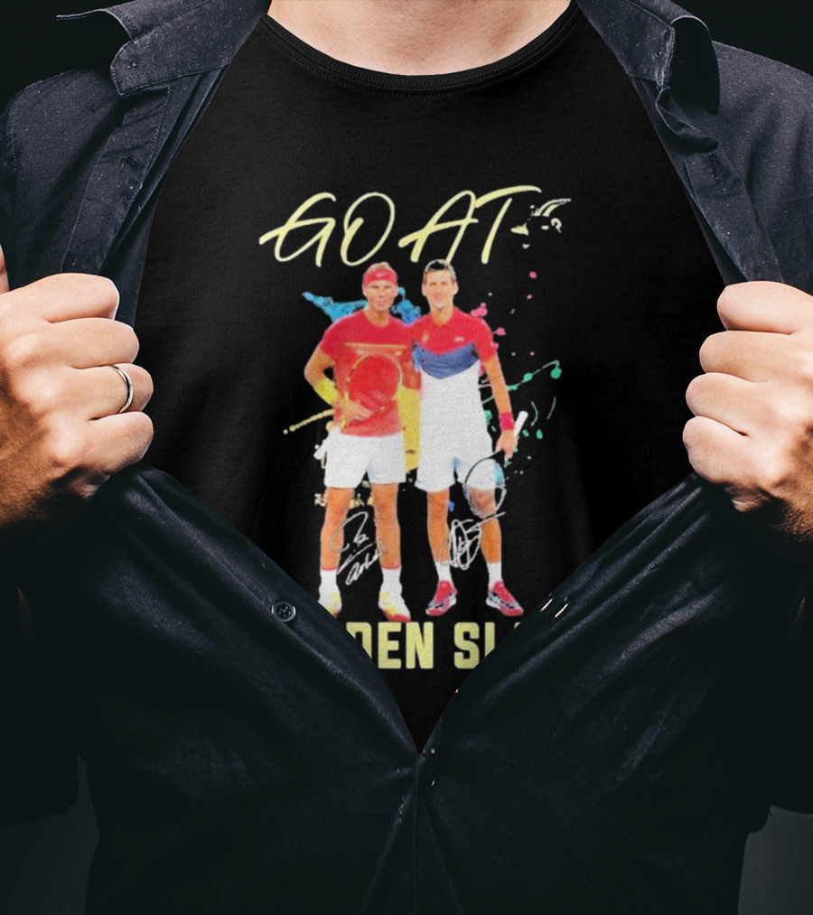 GOAT Golden Slam Tennis Signature T-Shirt