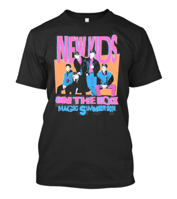 New Kids On The Block Magic Summer 2024 Vibrant Violet T-Shirt