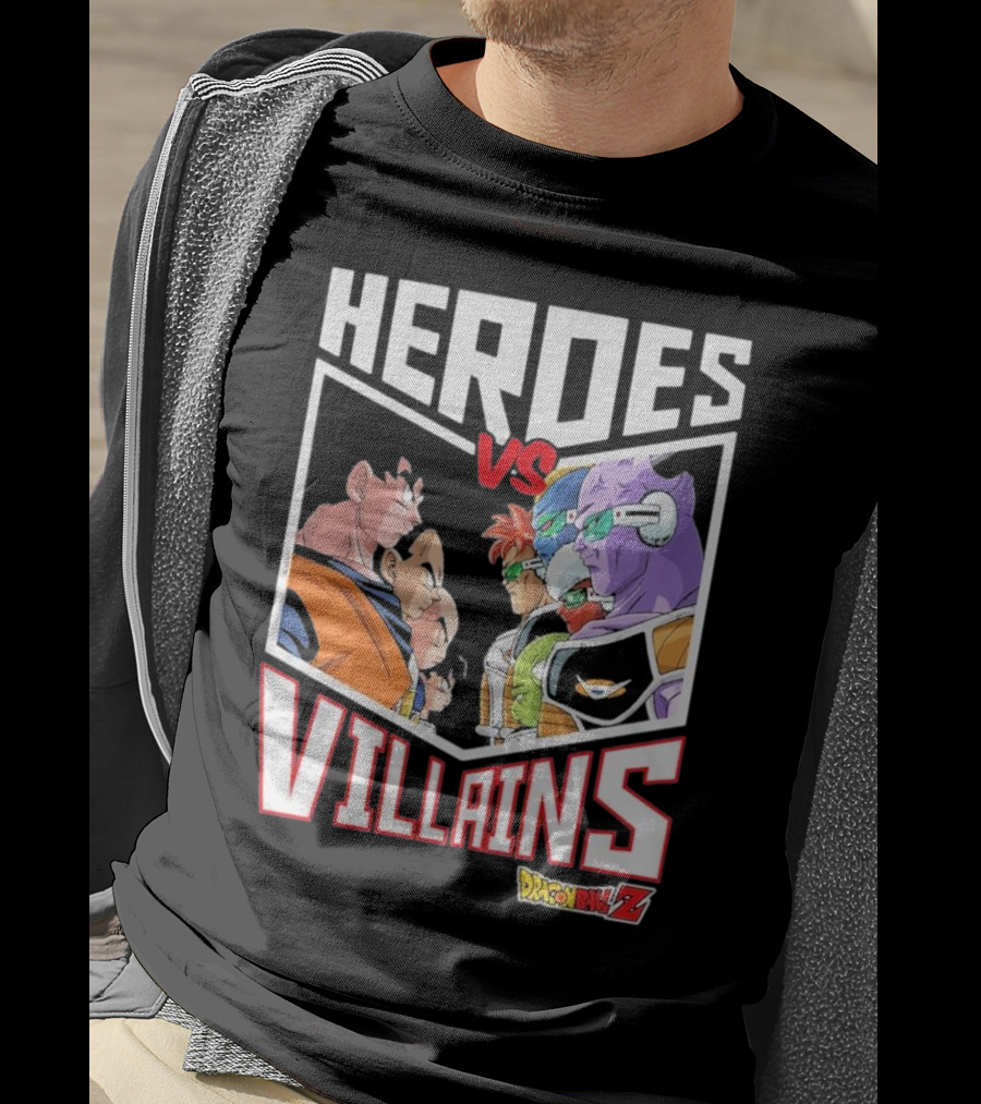 Heroes Vs. Villains DRAGON BALL Z Youth BIOWORLD T-Shirt