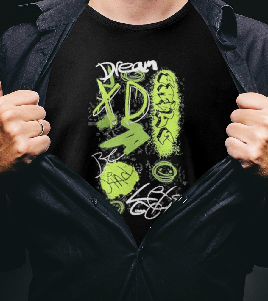 Dream XD Be Kind Let's Go Graffiti T-Shirt