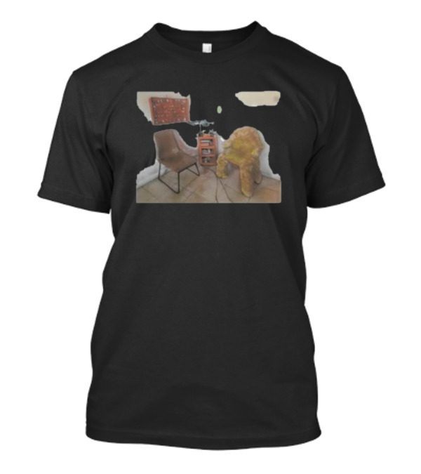 Emergency Intercom Friendship Podcast Room Setup Cozy Chairs And Vintage Decor T-Shirt