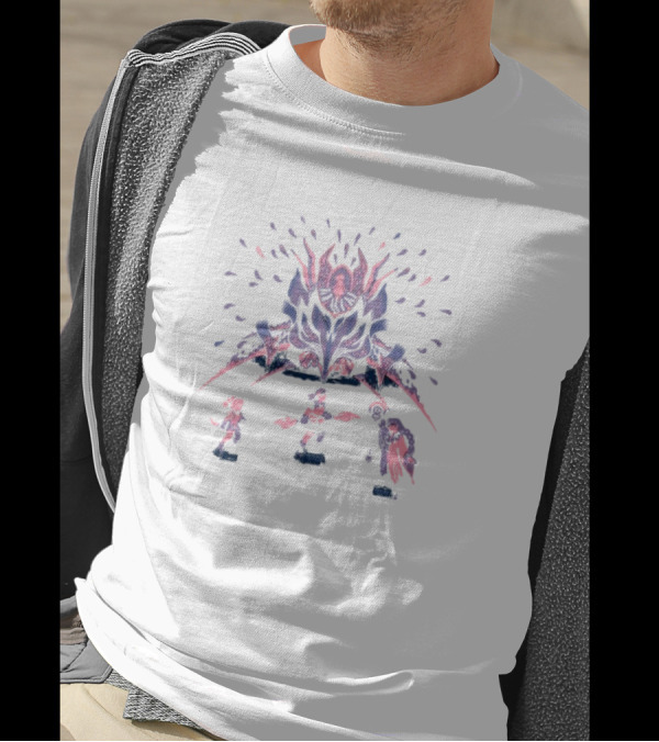 End Of The Timeline Yokaiy Fantasy Warrior Trio T-Shirt