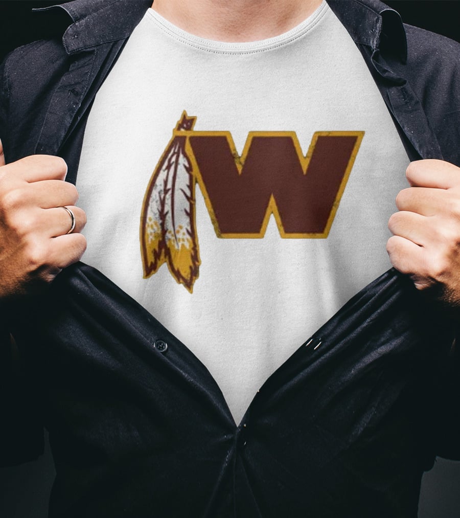 Washington Commanders Feather T-Shirt