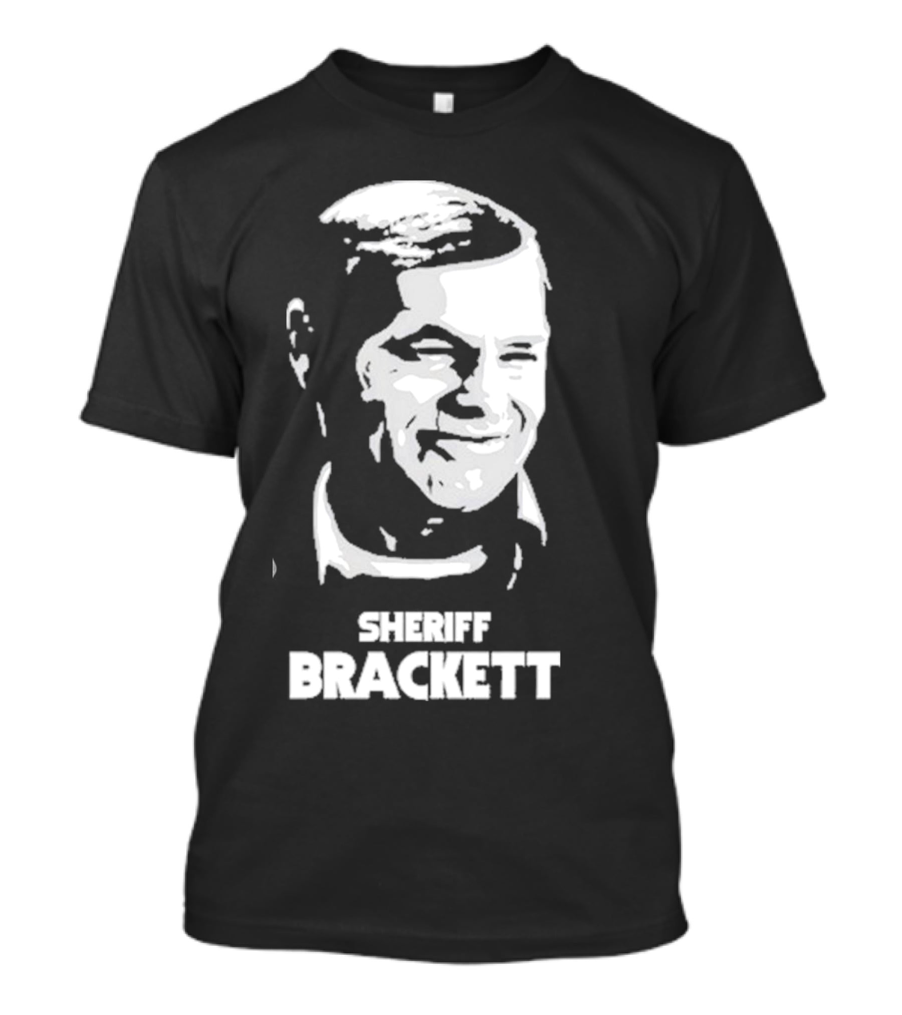 Sheriff Brackett Fright Rags Monochrome T-Shirt