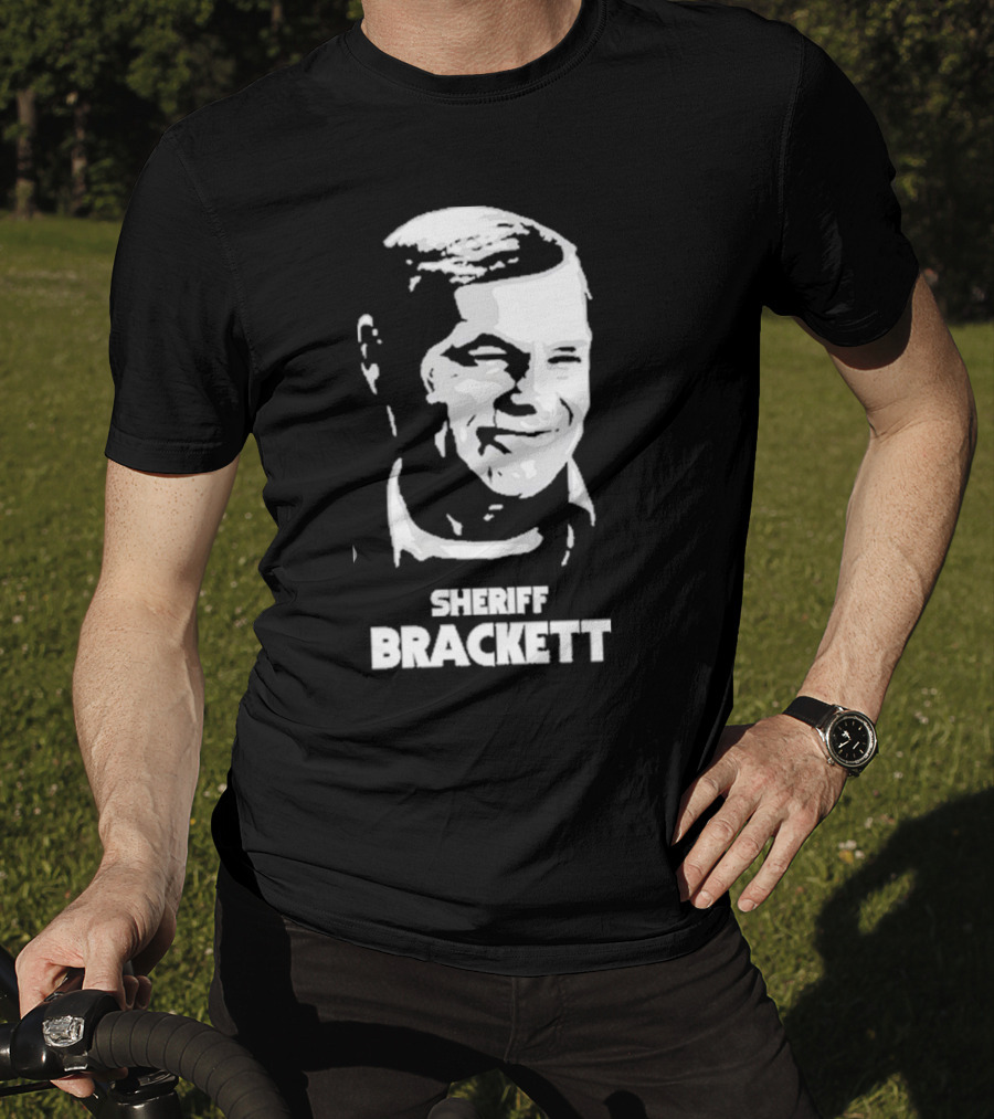 Sheriff Brackett Fright Rags Monochrome T-Shirt