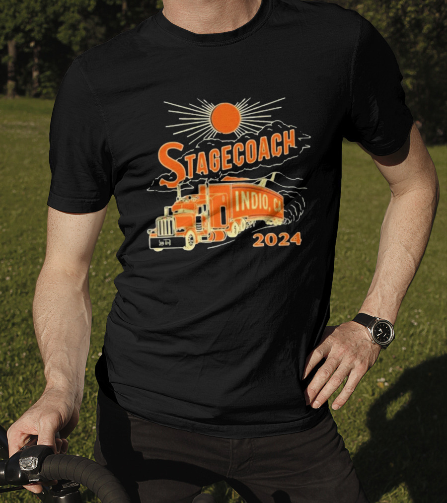 Stagecoach Indio CA Truck T-Shirt