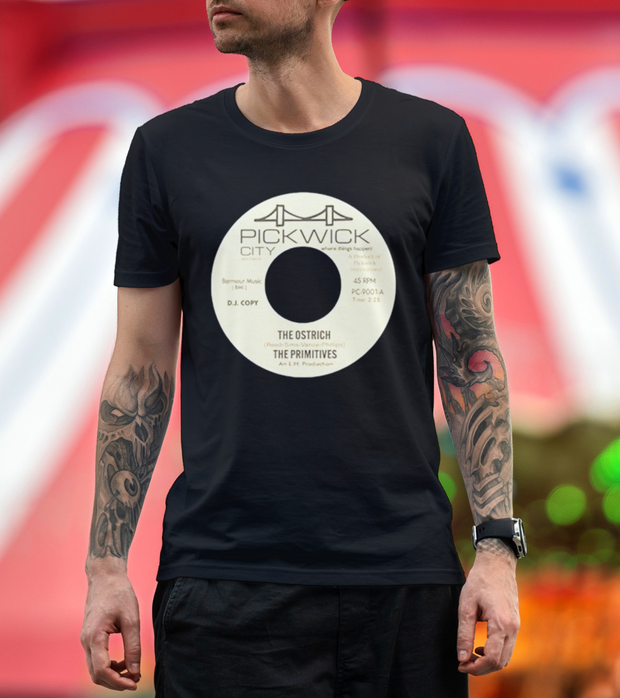 Pickwick City The Ostrich The Primitives 45 RPM T-Shirt