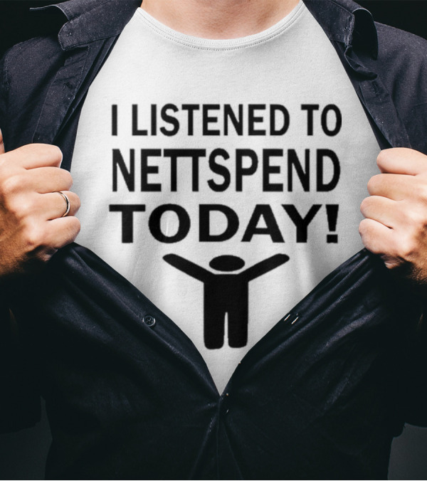 Pluggnb Lounge I Listened To Nettspend Today Enthusiast T-Shirt