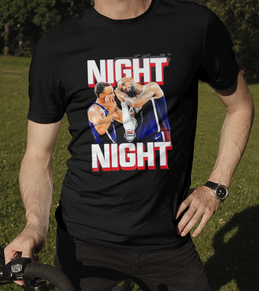 NIGHT NIGHT PREMIUM Steph Curry New T-Shirt