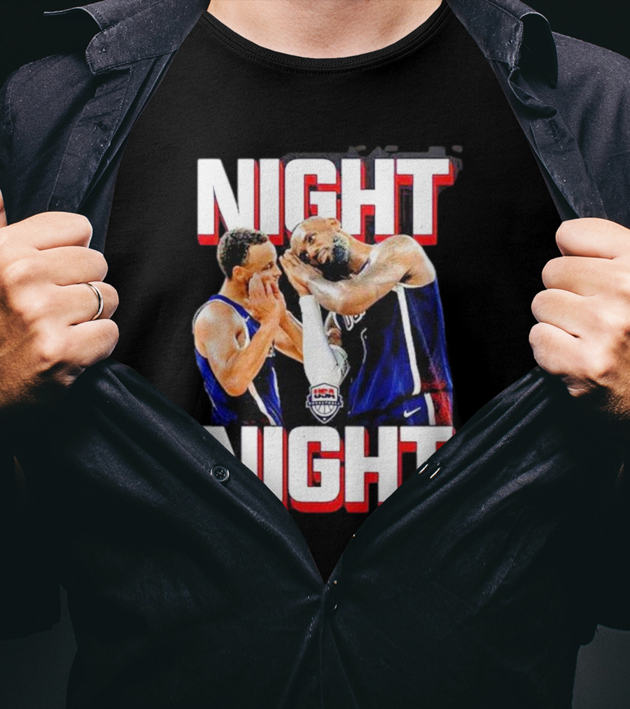 NIGHT NIGHT PREMIUM Steph Curry New T-Shirt