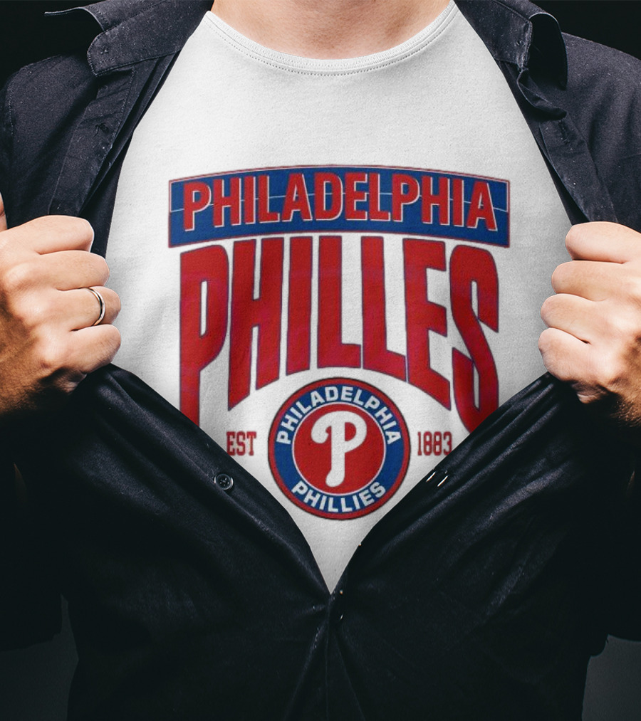 Philadelphia Phillies Est. 1883 Vintage Baseball T-Shirt
