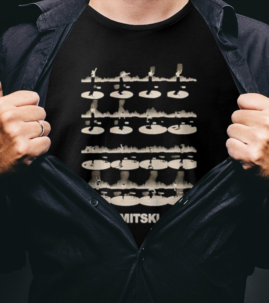 Mitski Choreography Compilation: Data The Land Performance Visuals T-Shirt