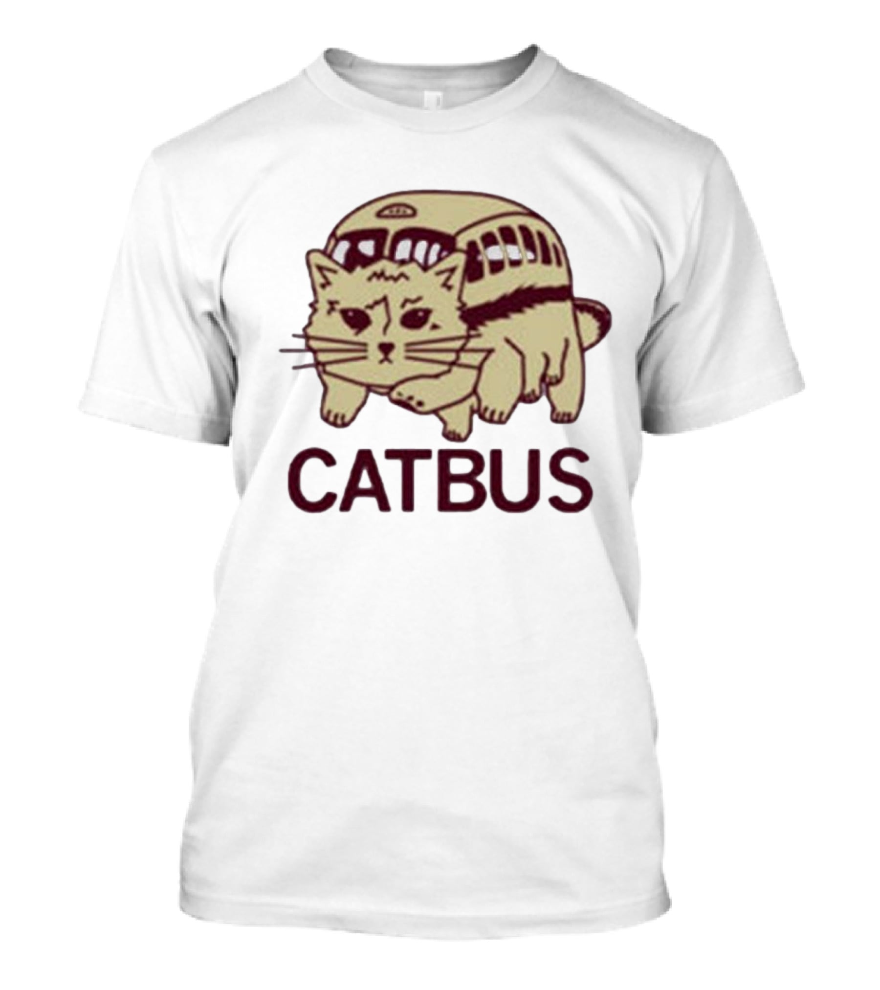 Catbus My Neighbor Totoro Public Transportation Deserve T-Shirt