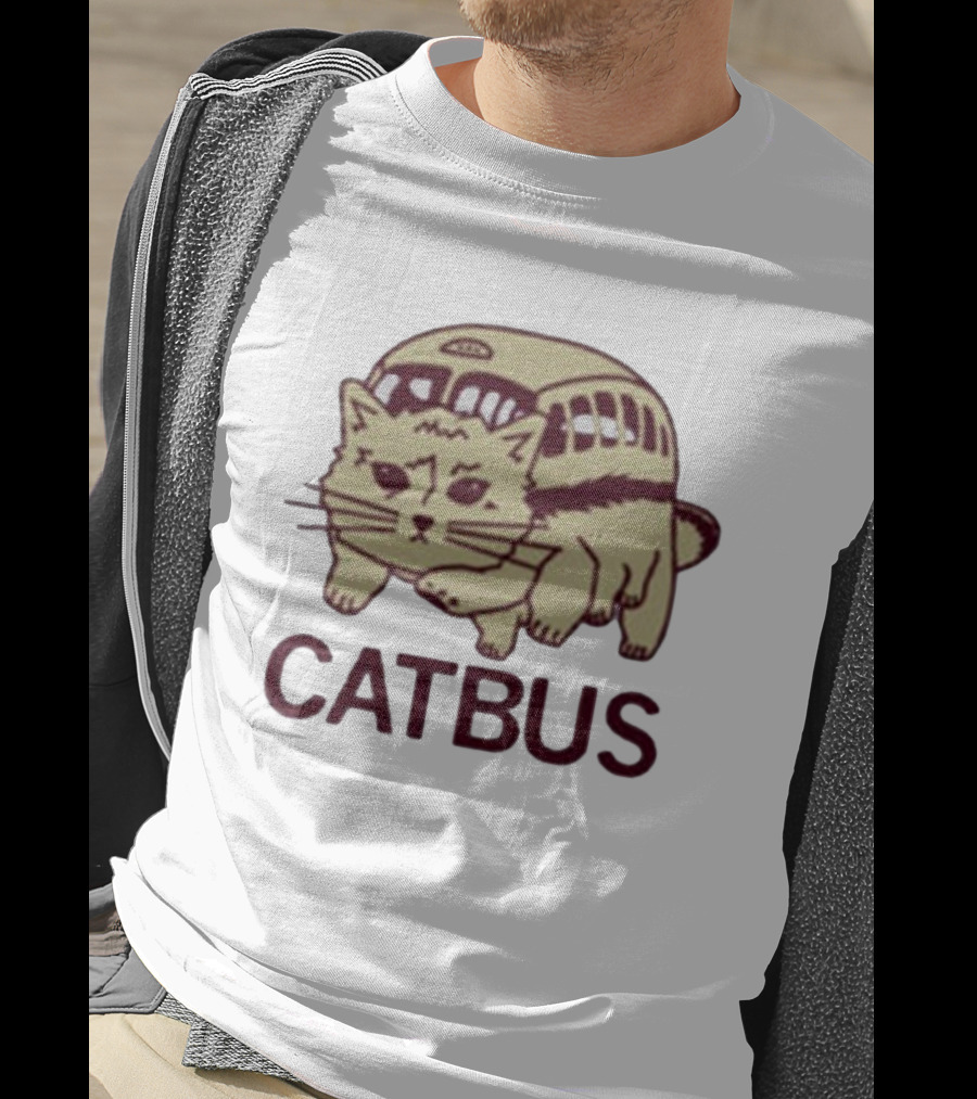 Catbus My Neighbor Totoro Public Transportation Deserve T-Shirt