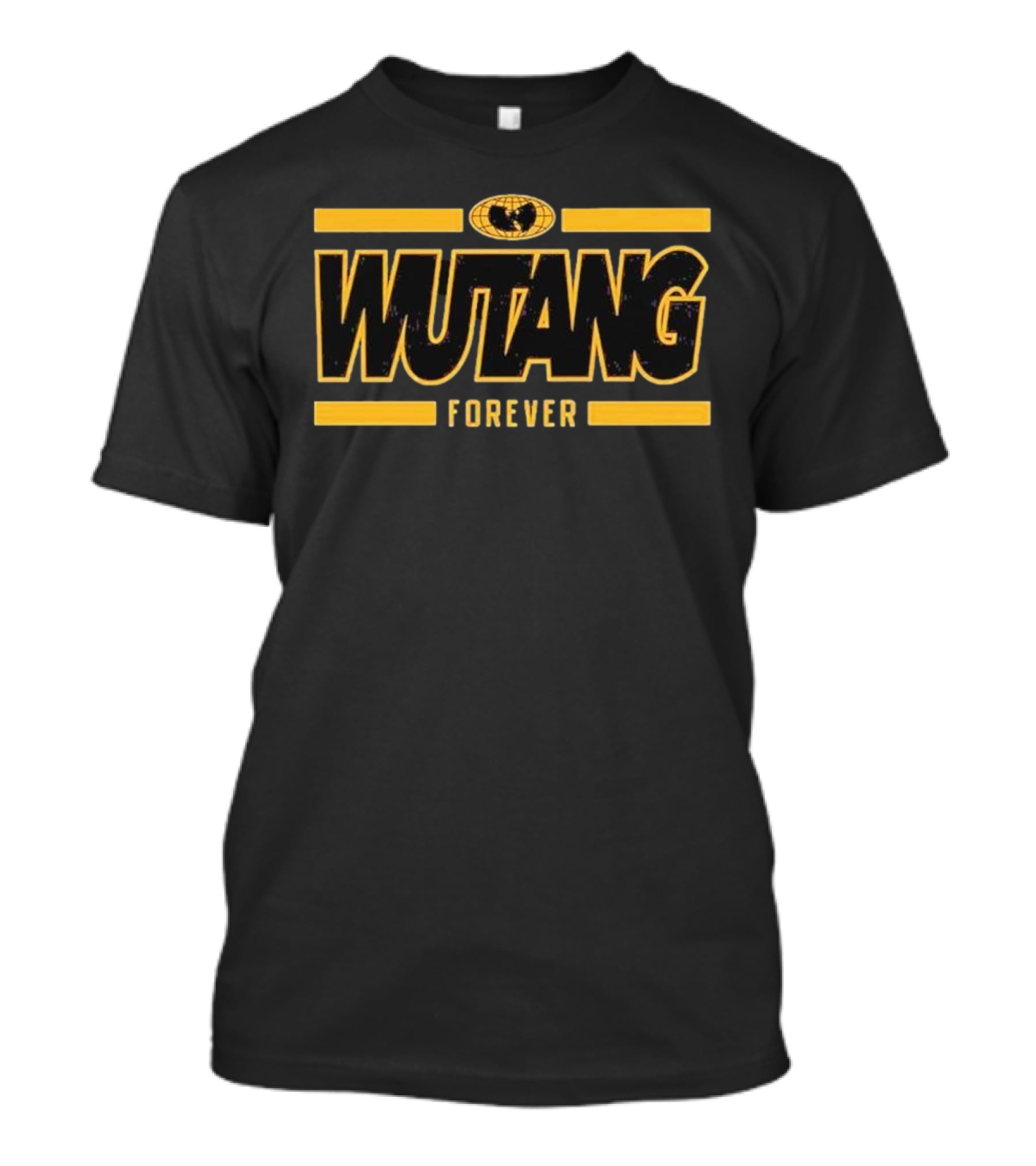 Wutang Forever Gold Black T-Shirt