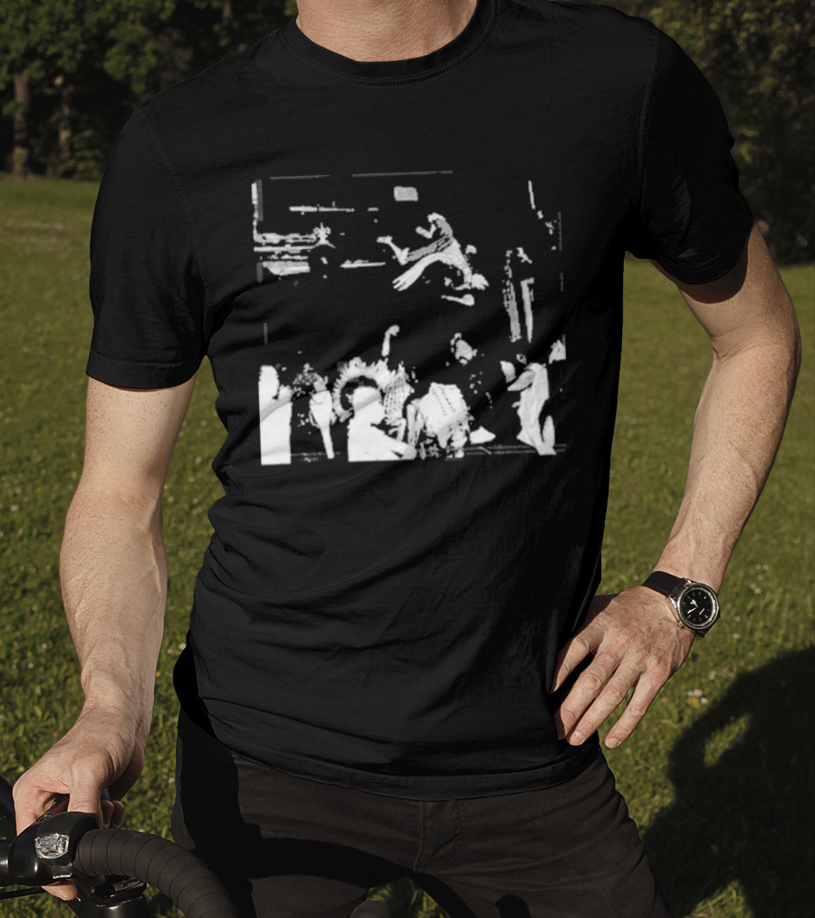 Funny Ahh Tees Luffy X Die Lit Crowd Jumping Scene T-Shirt